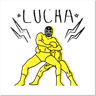 LUCHADOR2 Posters and Art